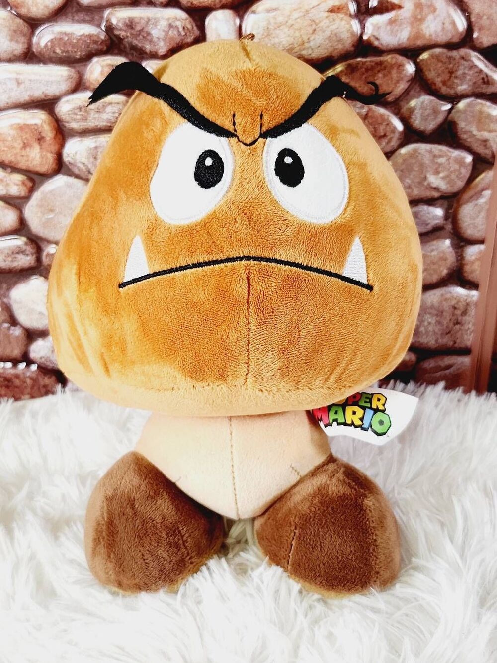 Super Mario Bros 9 Inch Villains Plush- Goomba #B2